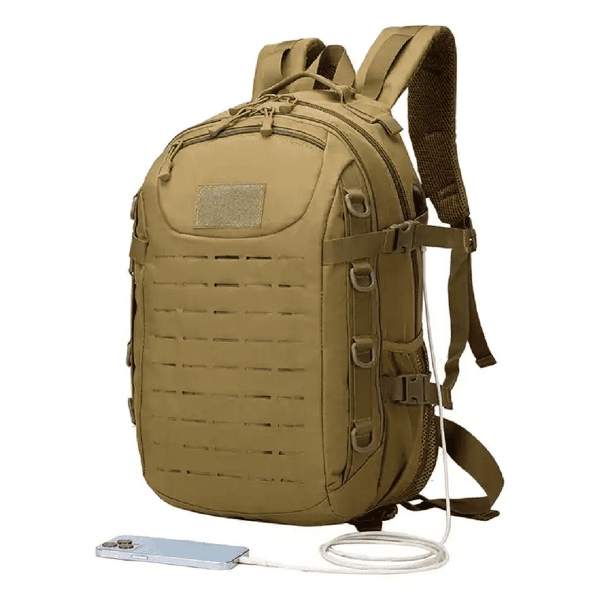 GENERICO - Mochila Táctica Militar 40L Multifunción Portalaptop Outdoor Deportes