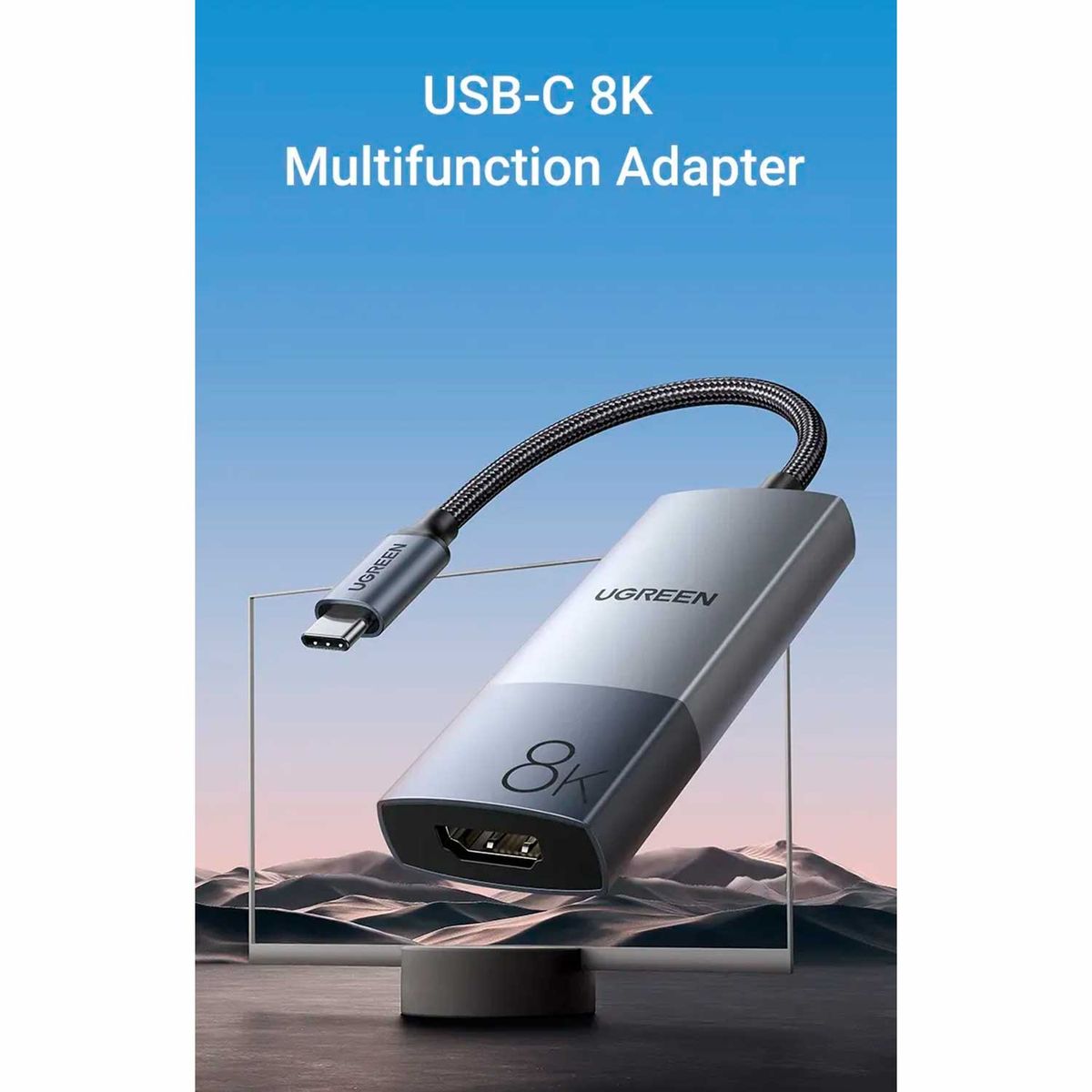 UGREEN - Adaptador Ugreen USB C a HDMI 8K 60Hz 50338