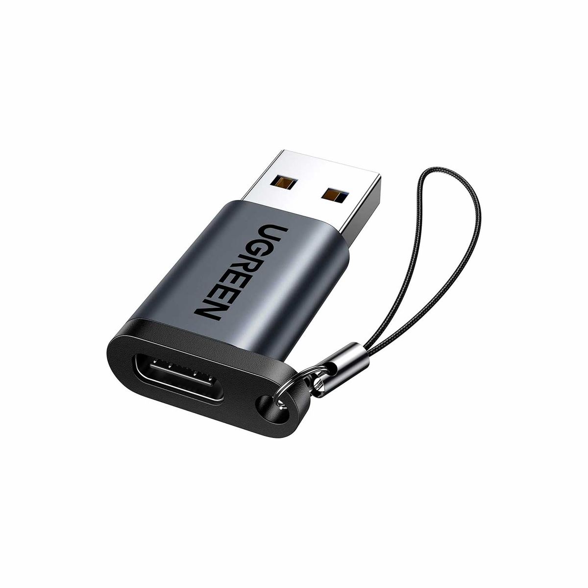UGREEN - Adaptador Ugreen USB-A 3.0 Macho a USB-C hembra Negro US276 (35000)