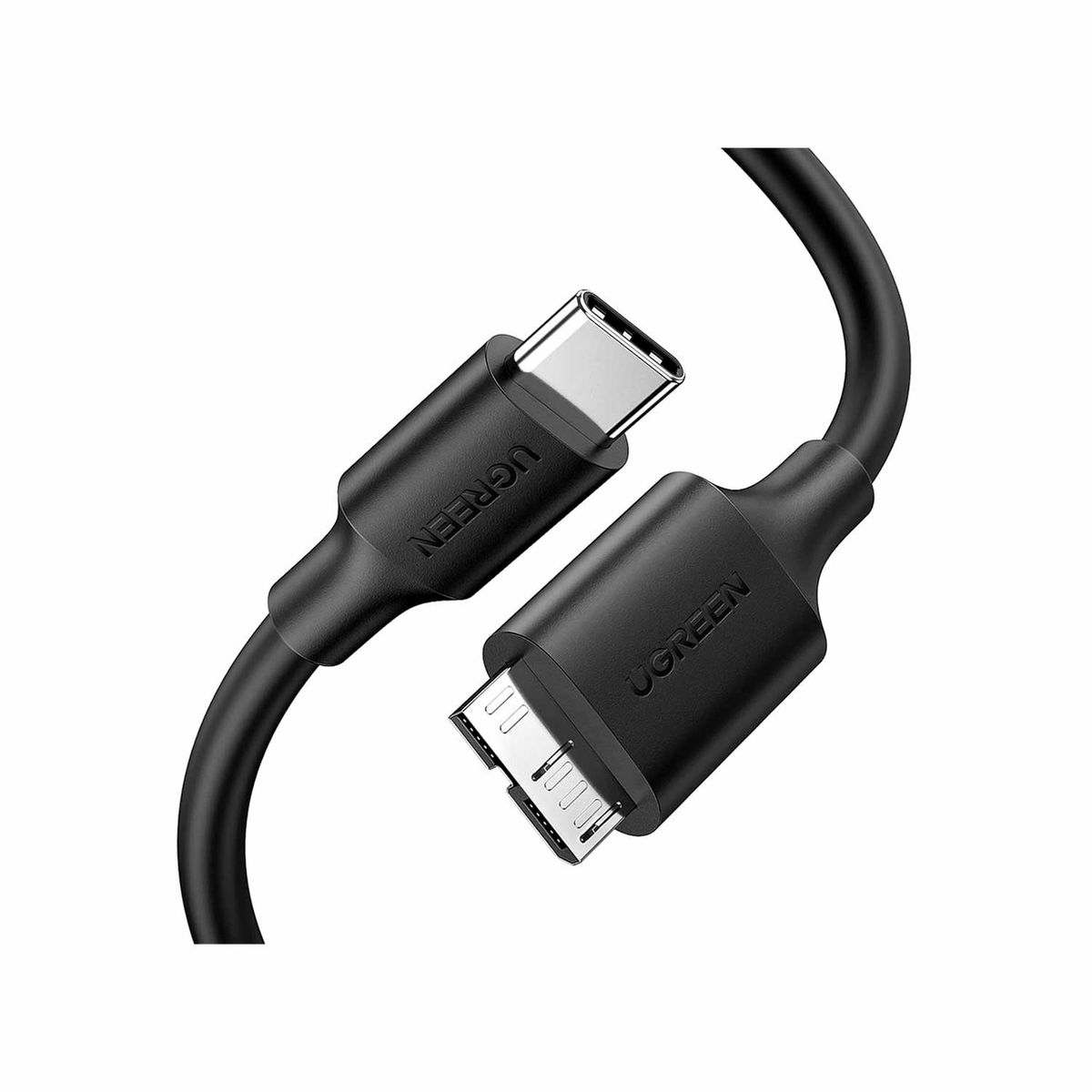 UGREEN - Cable Adaptador Ugreen USB-C Micro USB-B 90cm Disco Externo 20103