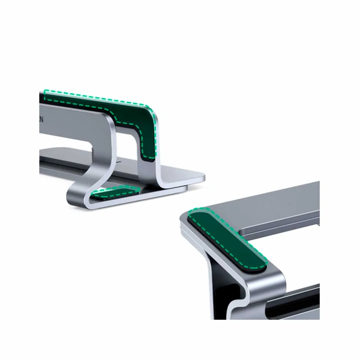 UGREEN - Soporte vertical dual ajustable UGREEN para Laptop LP258 60643