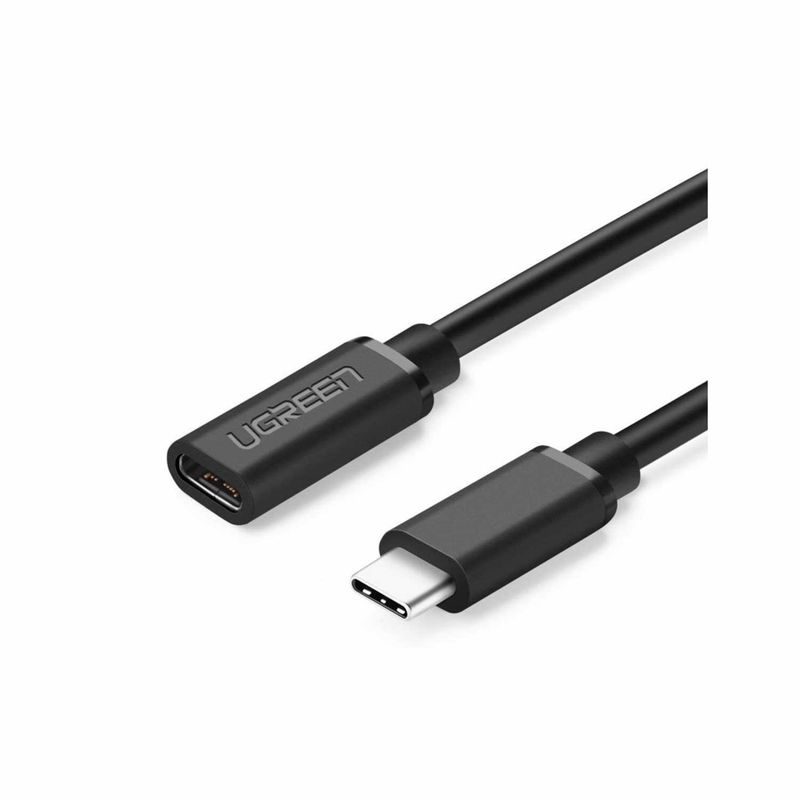 UGREEN - Cable Ugreen Extensor USB 3.1 Tipo C Macho a Hembra CRápida 0.5M 40574
