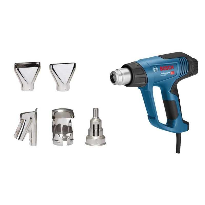 BOSCH - Pistola De Calor Bosch GHG 20-63 2000w + Accesorios