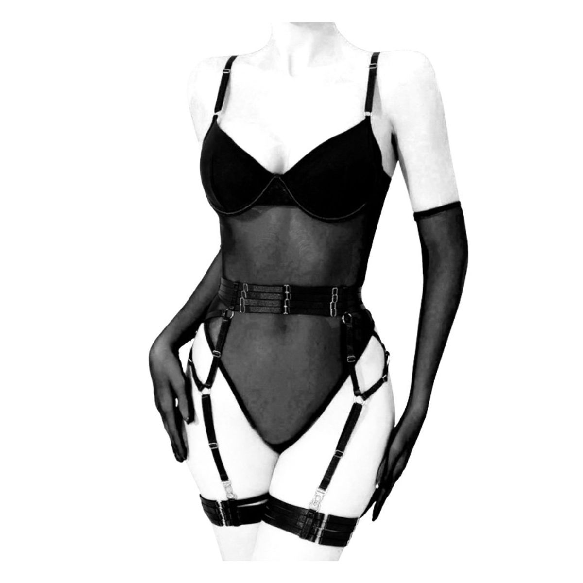 GENERICO - Body o Teddy Alison Lencería Conjunto