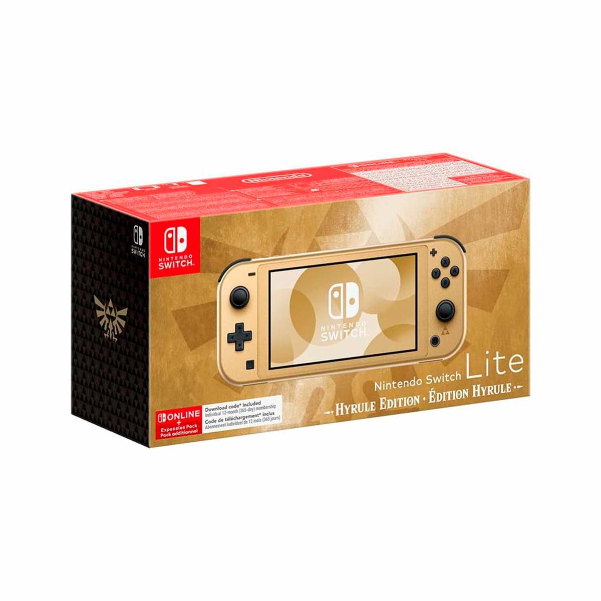 NINTENDO - Consola Nintendo Switch Lite Zelda Hyrule Edition