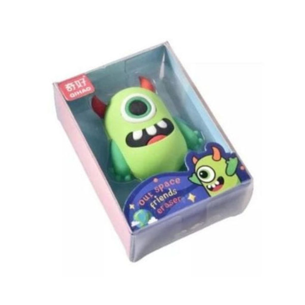 GENERICO - BORRADOR 3D ALIEN  8 CM