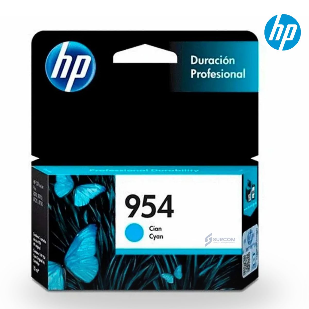 HP - Cartucho de Tinta HP 954 Cyan L0S50AL Original