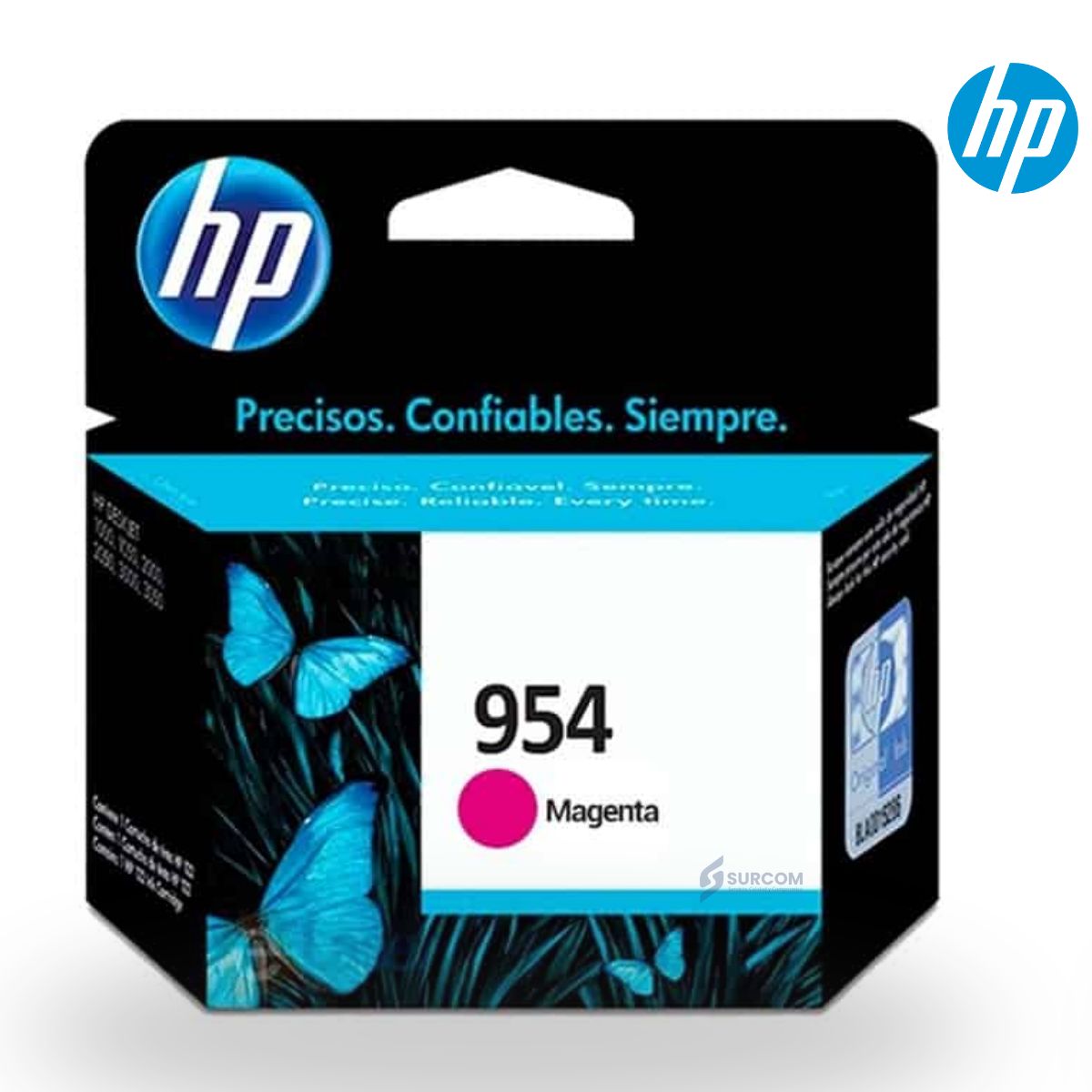 HP - Cartucho de Tinta HP 954 Magenta L0S53AL Original