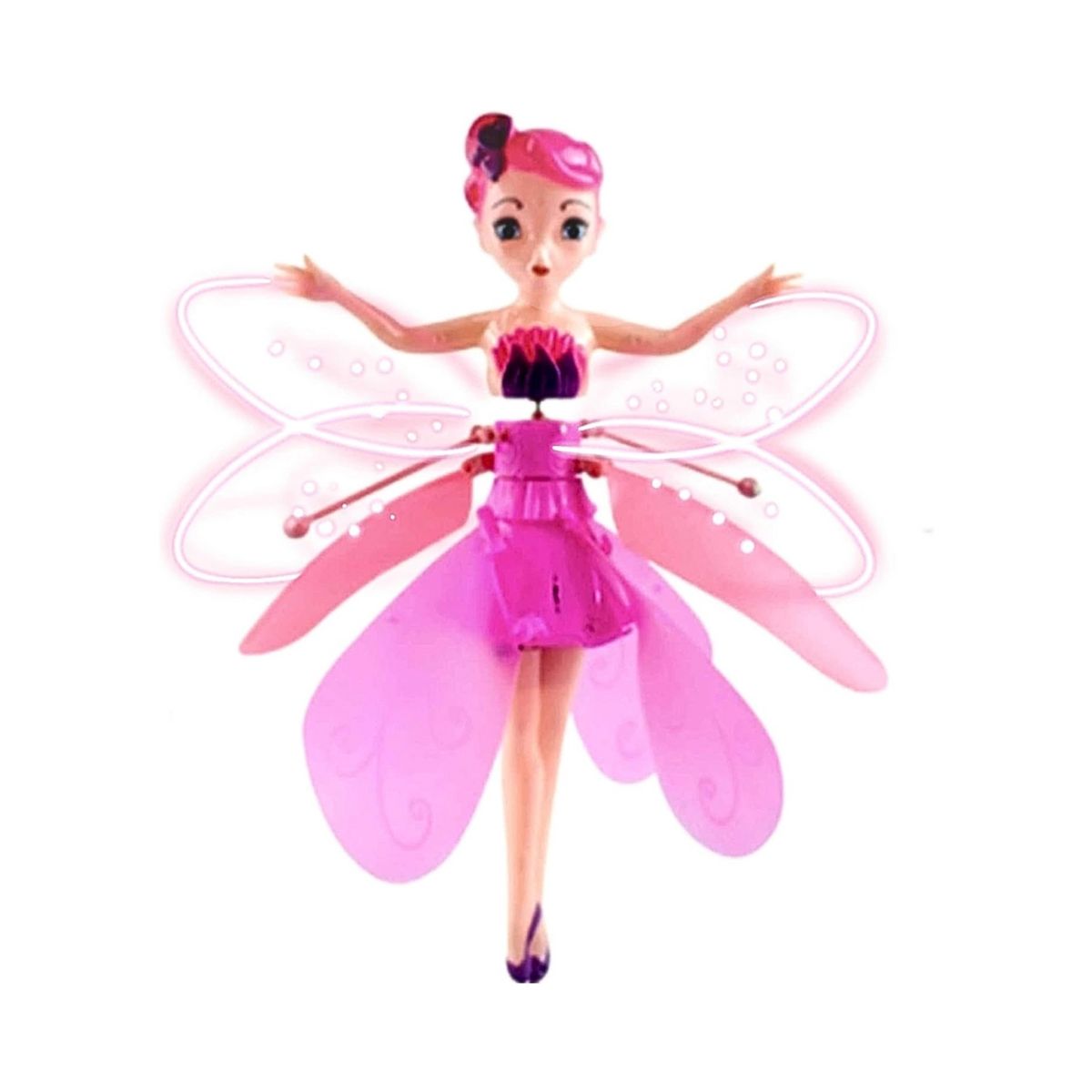 GENERICO - Juguete volador con luces Hada voladora
