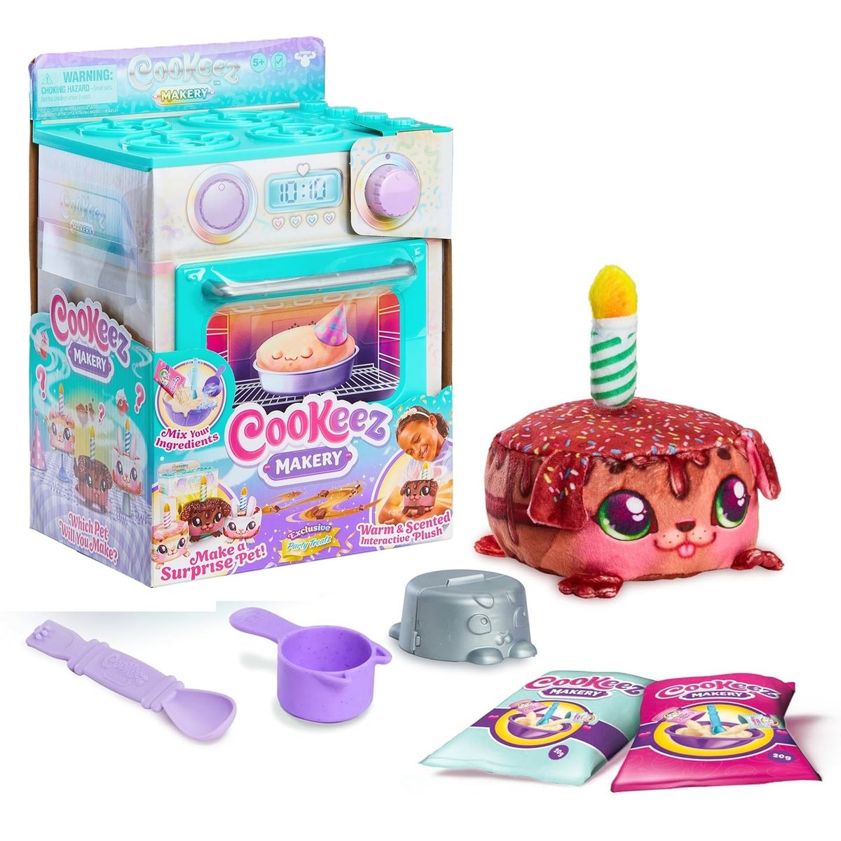 COOKEEZ MAKERY - Cookeez Makery Party Treatz - Mascota Sorpresa en Horno