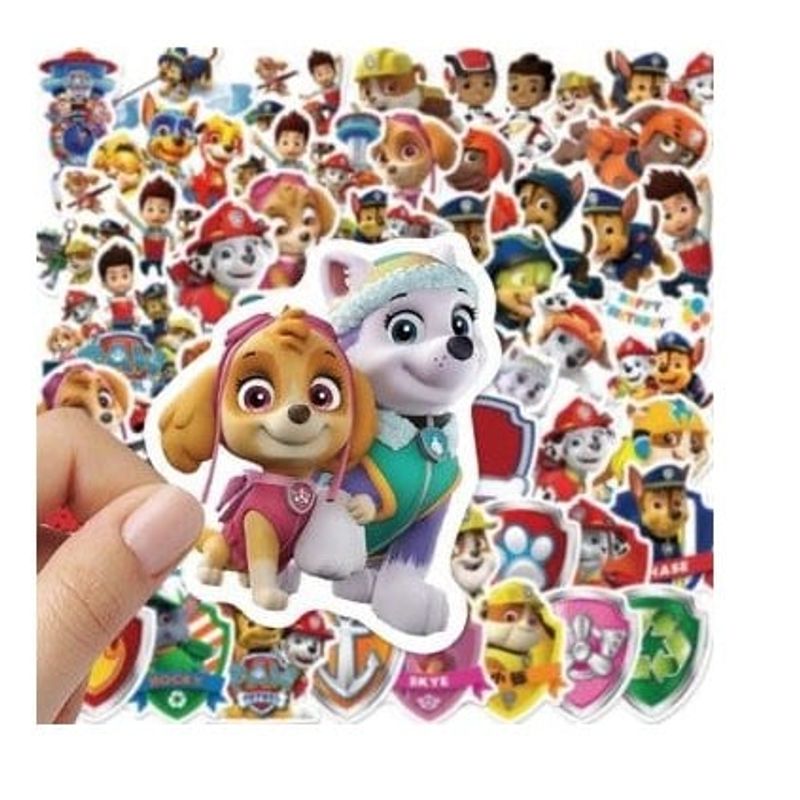 GENERICO - pack 50 stickers perritos 6