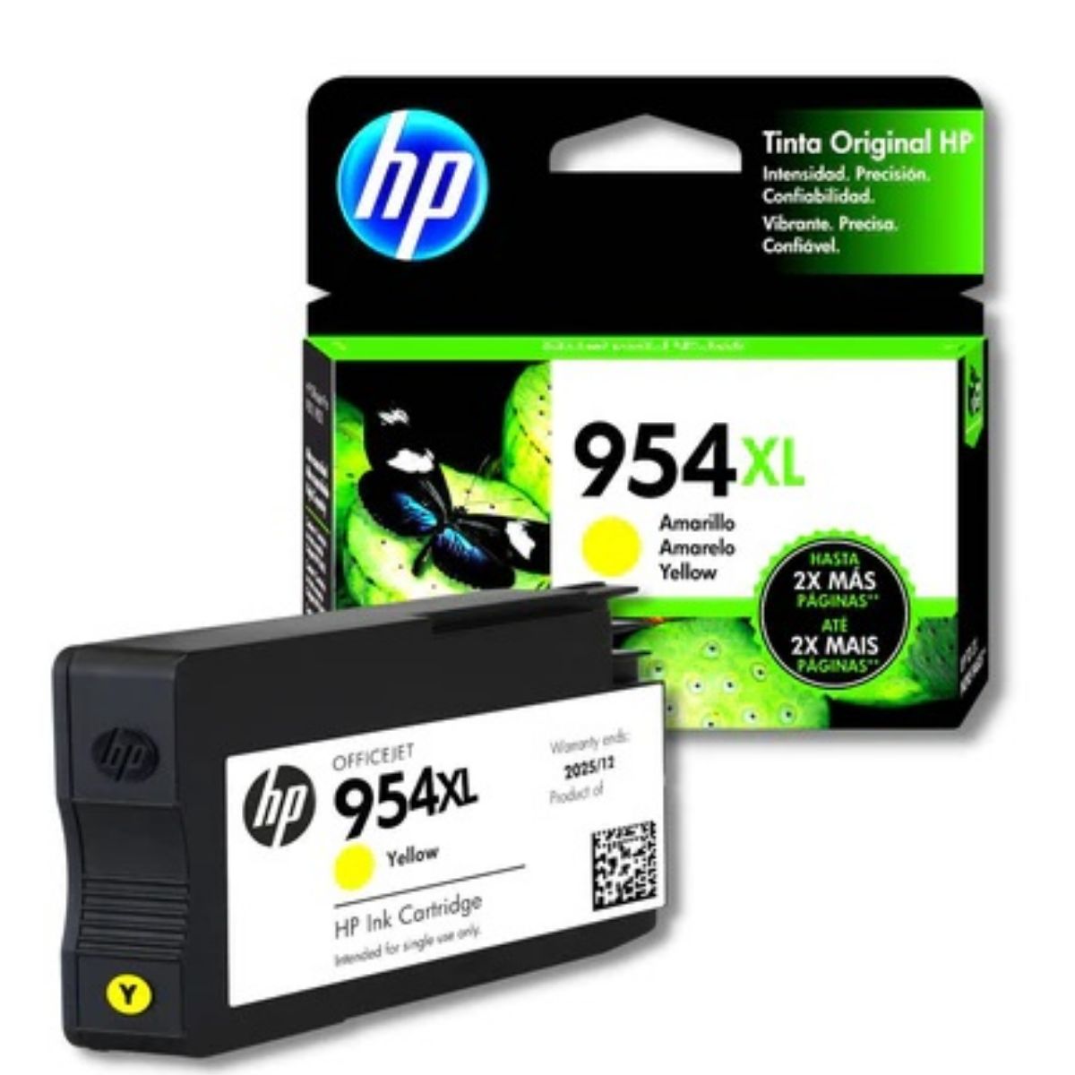 HP - Tinta Original Hp 954XL Yellow L0S68AL Para OfficeJet Pro 7740