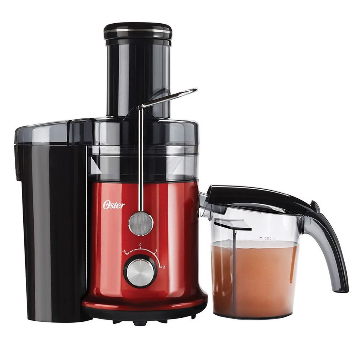 OSTER - Extractor de jugos 1.25 Lts Oster FPSTJE320R rojo