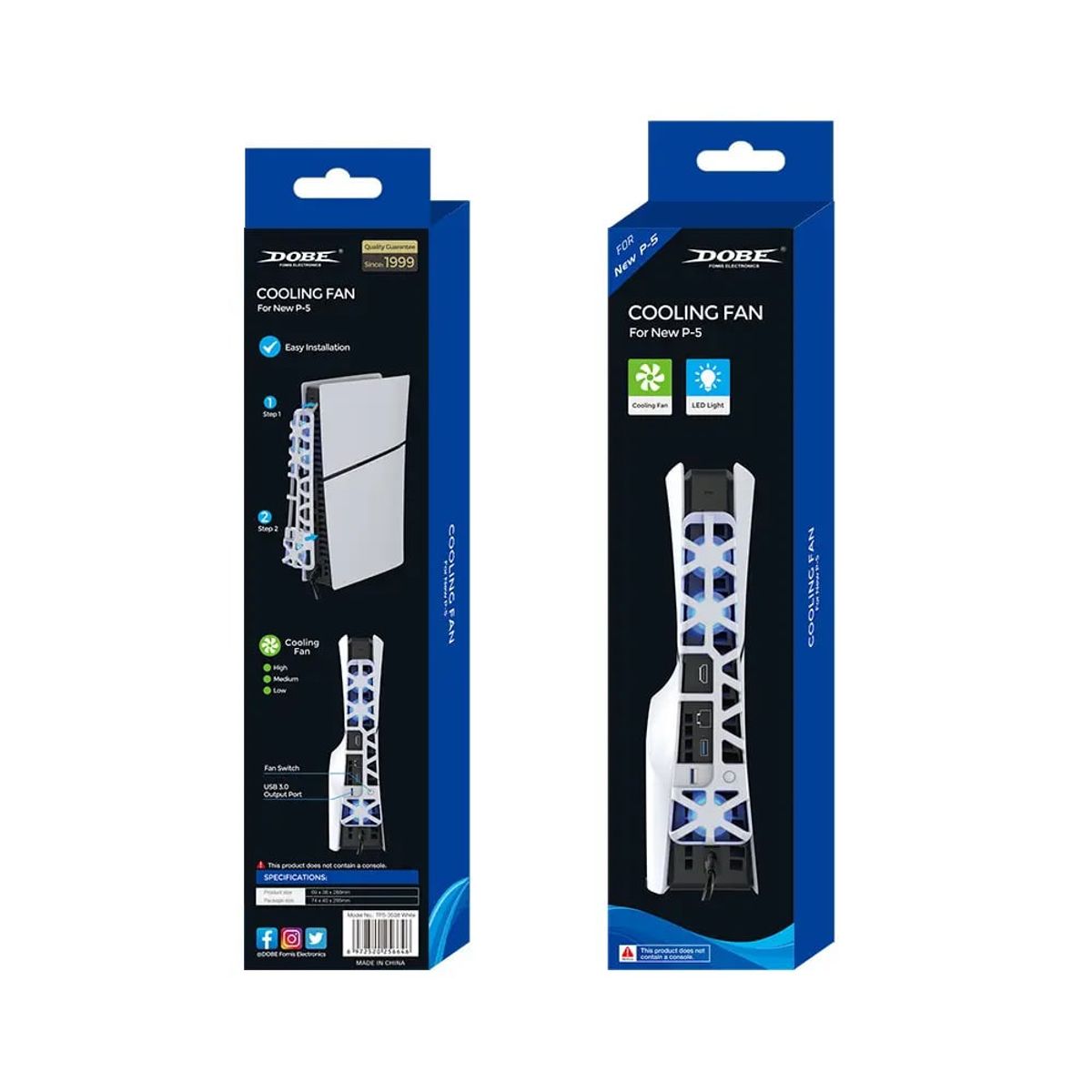 VARIOS - Cooler Para Playstation  5 Slim con Ventilador de Refrigeracion