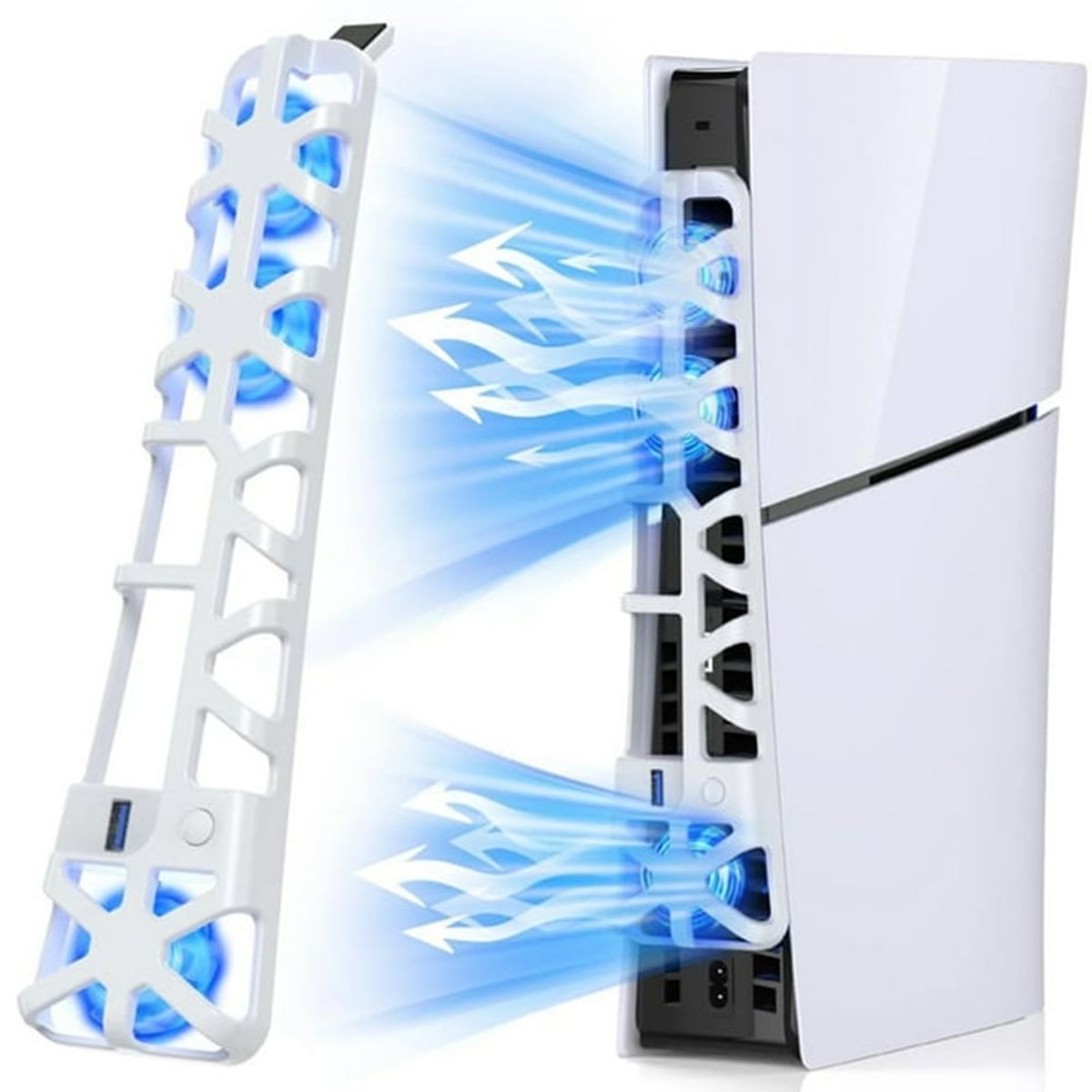 VARIOS - Cooler Para Playstation  5 Slim con Ventilador de Refrigeracion