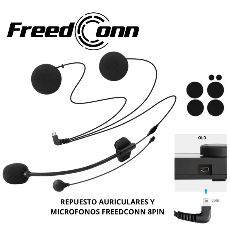 FREEDCONN - AURICULARMICRO 8PIN DE FREEDCONN TCOMVB FDC VB TMAX
