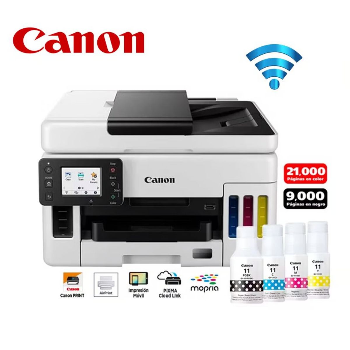 CANON - Impresora canon maxify gx-6010 imprimeescaneacopiawifiusblan