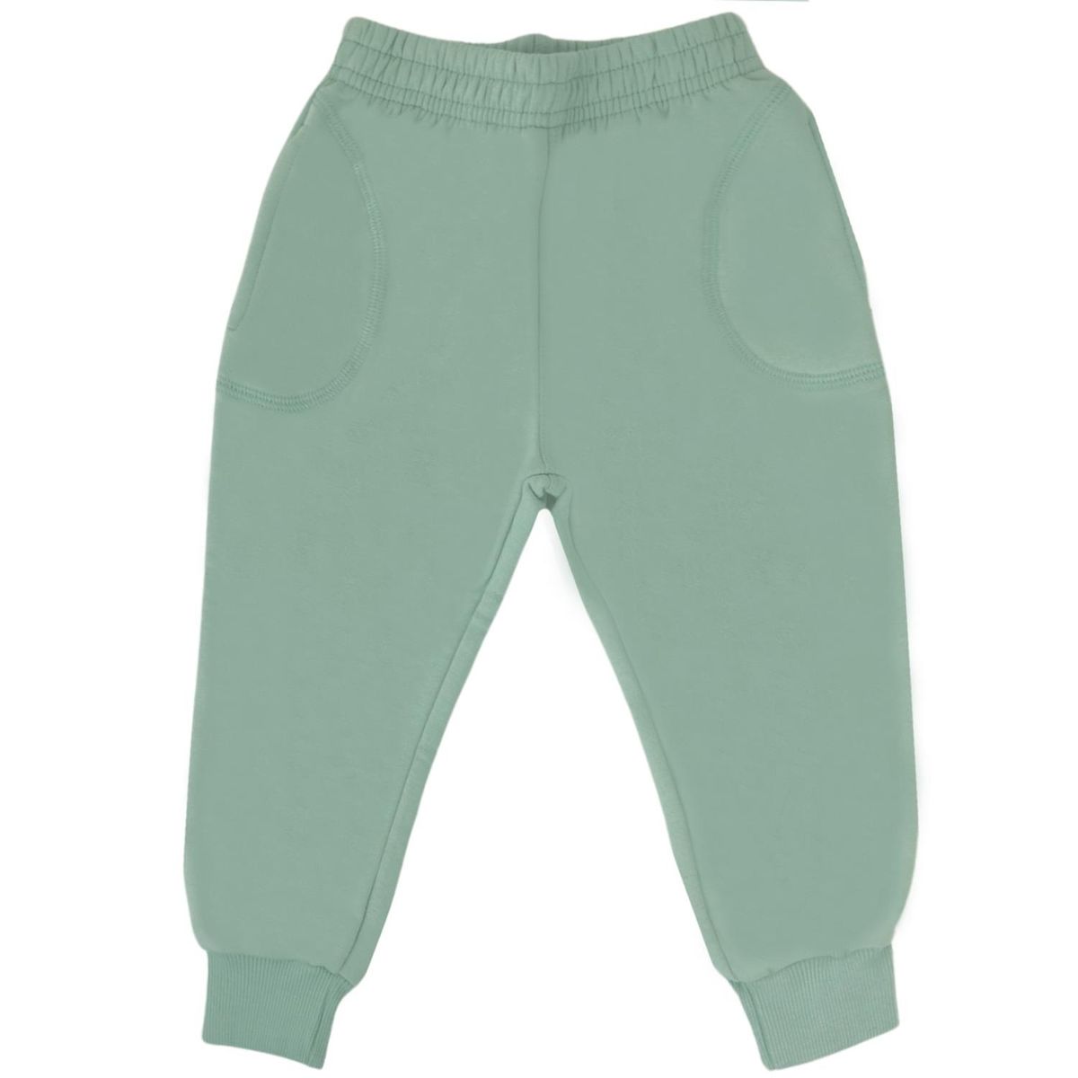 GENERICO - Pantalon Bebé Jogger - French Terry - Verde C V2