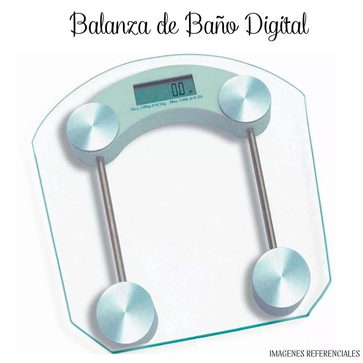 GENERICO - Balanza de Baño Digital - 180 Kilos