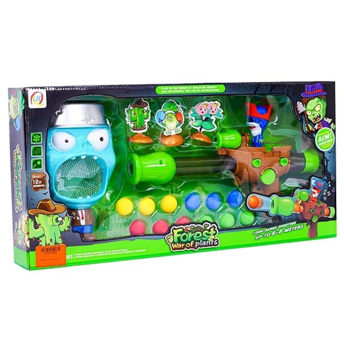 GENERICO - Juego De Disparos Mata Monstruos Planta vs Zombies