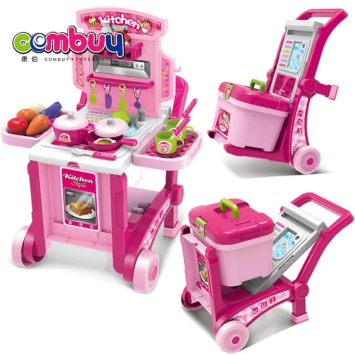 GENERICO - Juguete Cocina Portatil Juego de Chef para Niñas Navidad