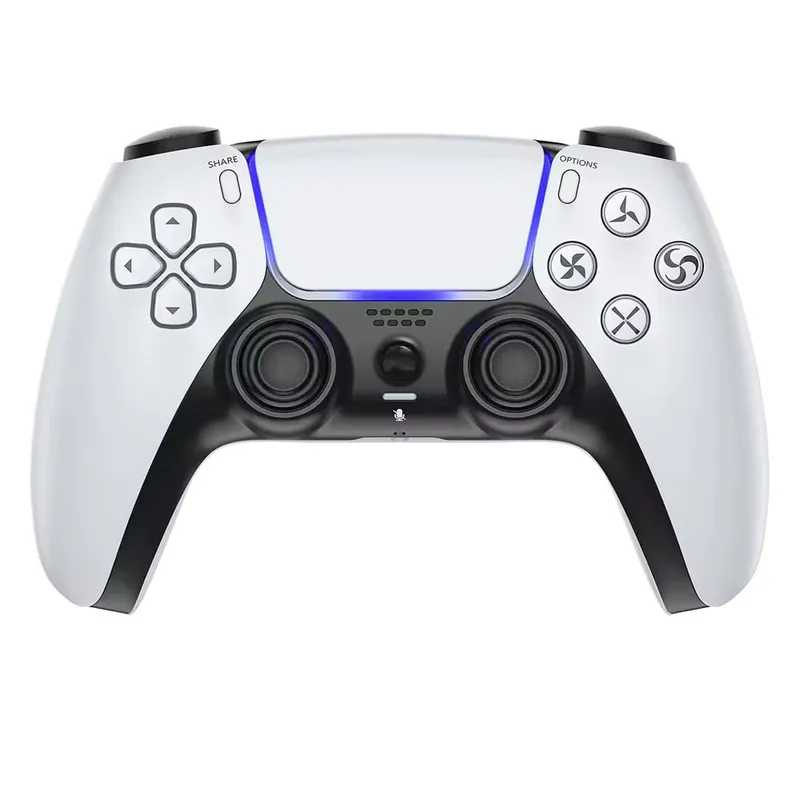 VARIOS - Mando para PS5 Blanco Alternativo Inalámb Háptica Adaptativos Mod A