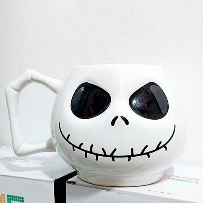 GENERICO - TAZA  JACK SKELLINGTON CALAVERA MODELO 3D