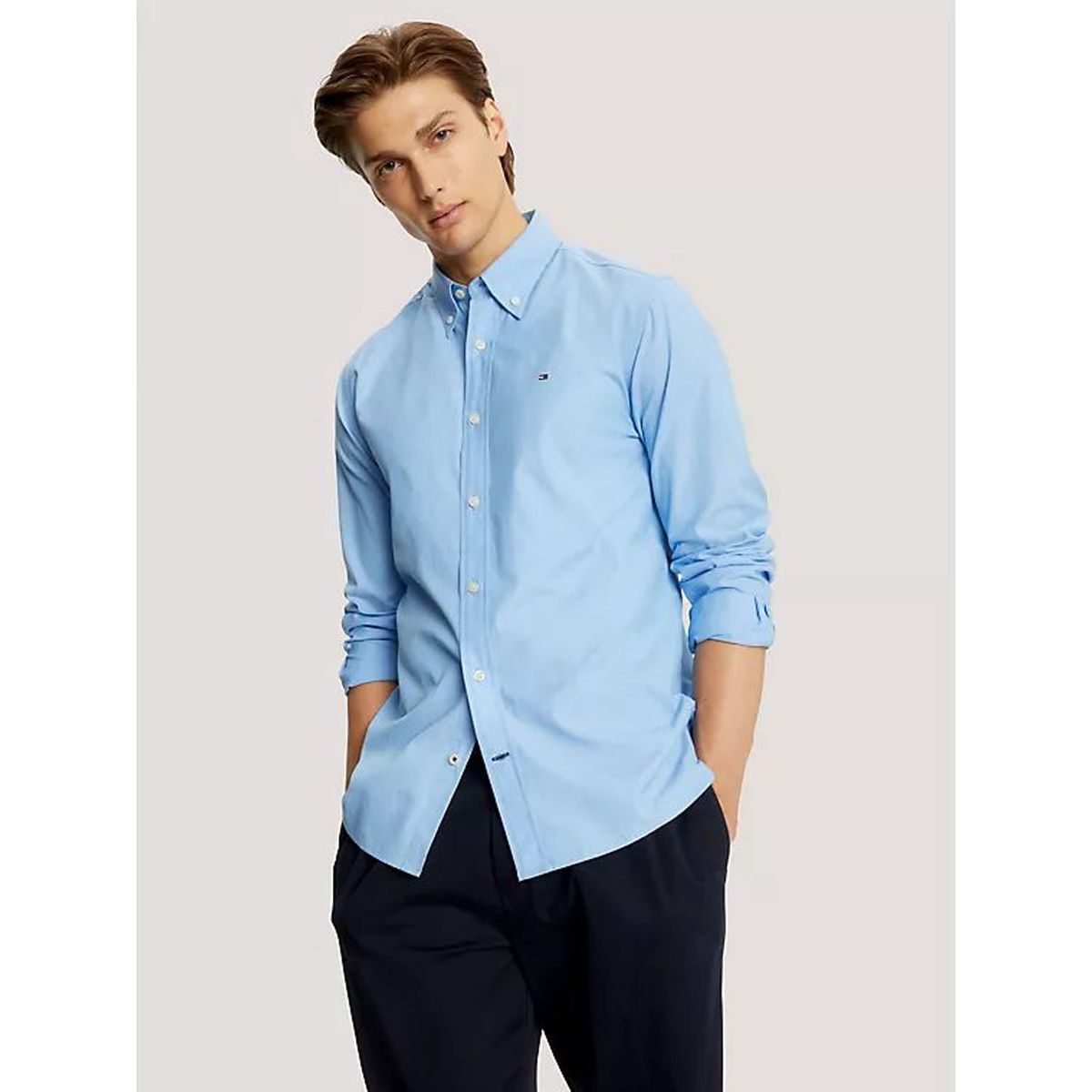 TOMMY HILFIGER - CAMISA M NATURAL SOFT POPLIN RF SHIRT