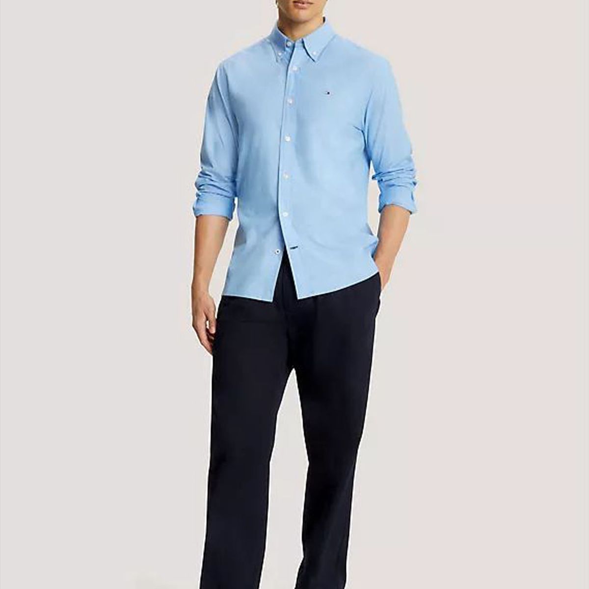 TOMMY HILFIGER - CAMISA M NATURAL SOFT POPLIN RF SHIRT
