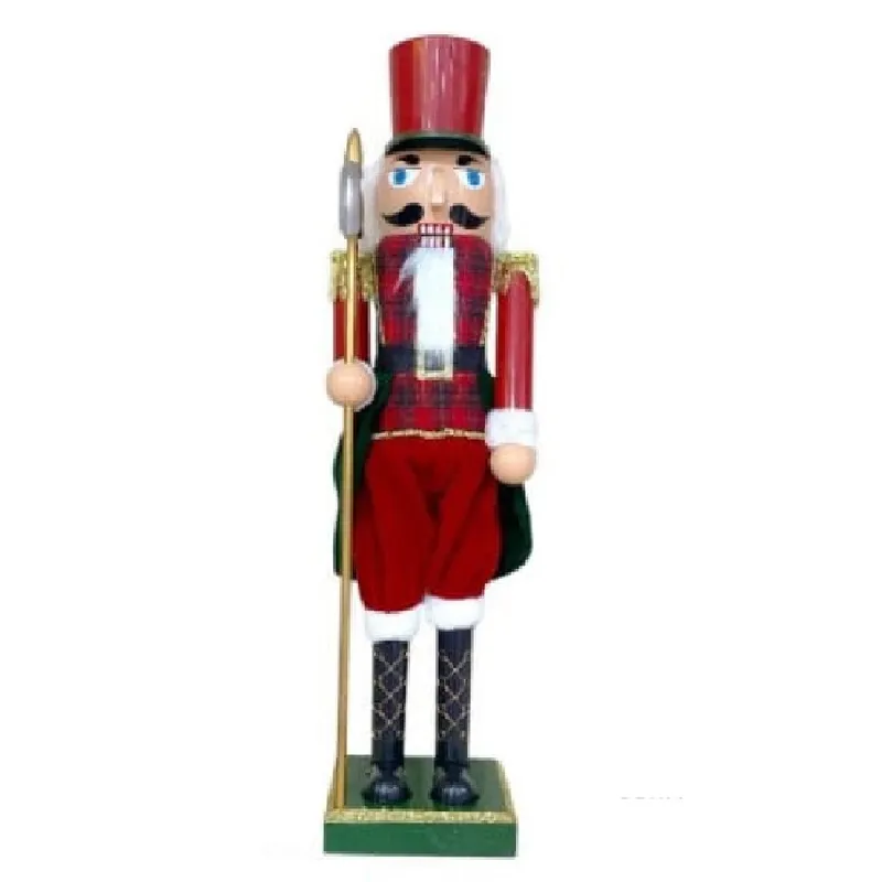 GENERICO - Cascanueces Grande Soldado de Navidad 80cm con Hacha