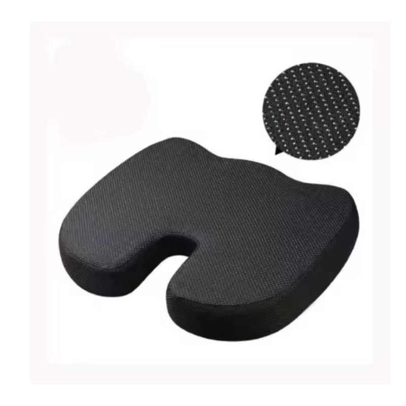 GENERICO - Cojín de Asiento Ortopédico+ Memory Foam con Funda Lavable