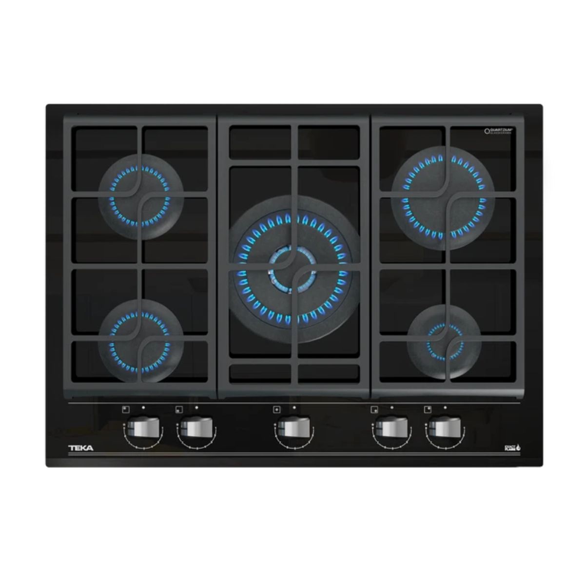 TEKA - Encimera TEKA Empotrada Cristal Gas GZC 75330 XBB