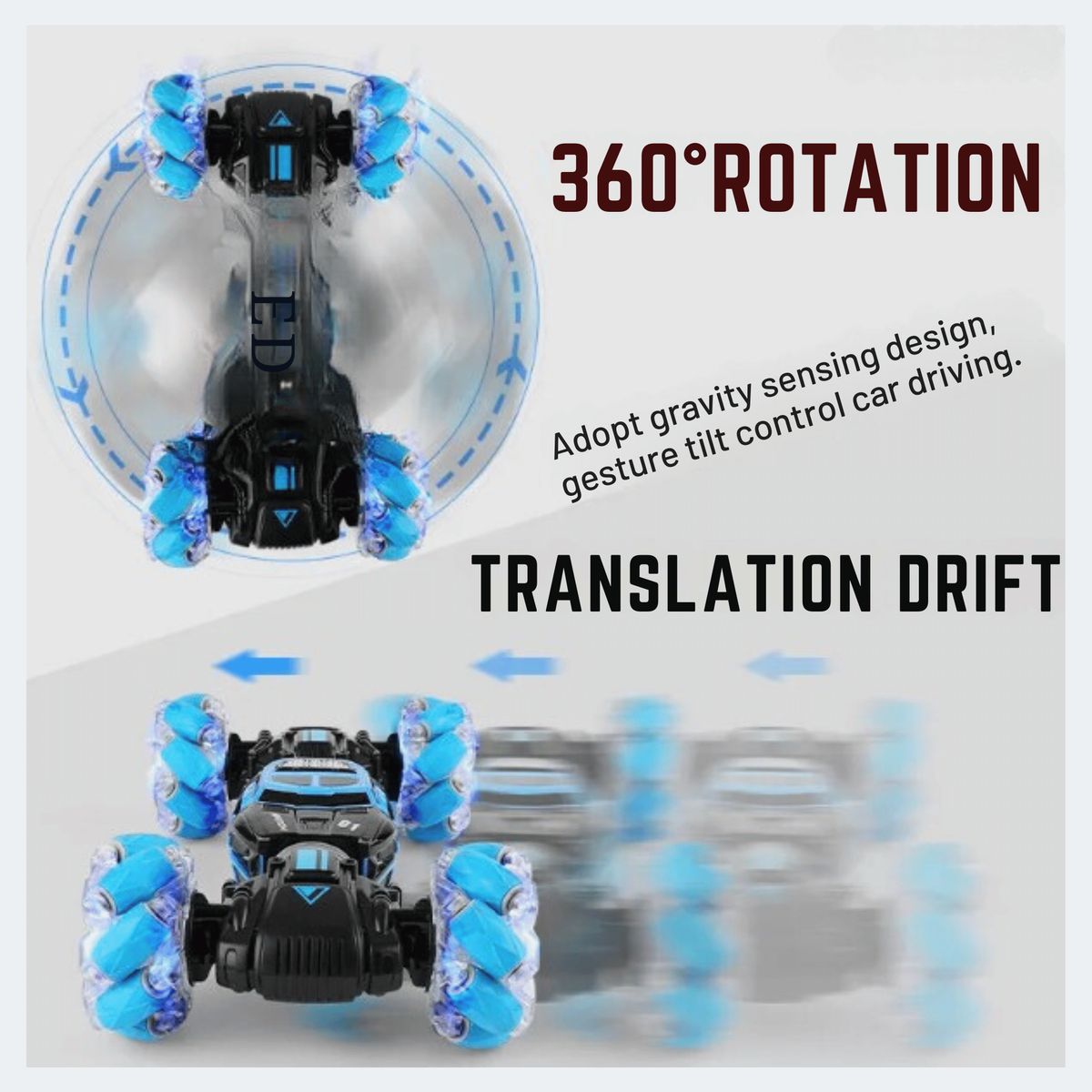 GENERICO - Carro Acrobático con Sensor de Mano