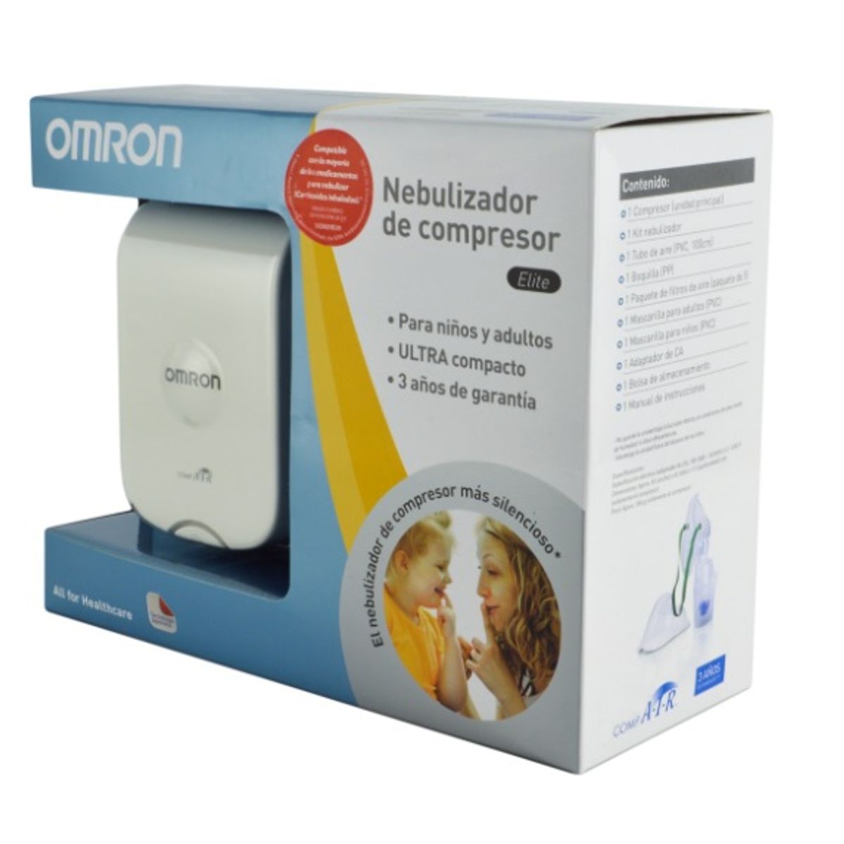 OMRON - Nebulizador de compresor NE-C803 Omron