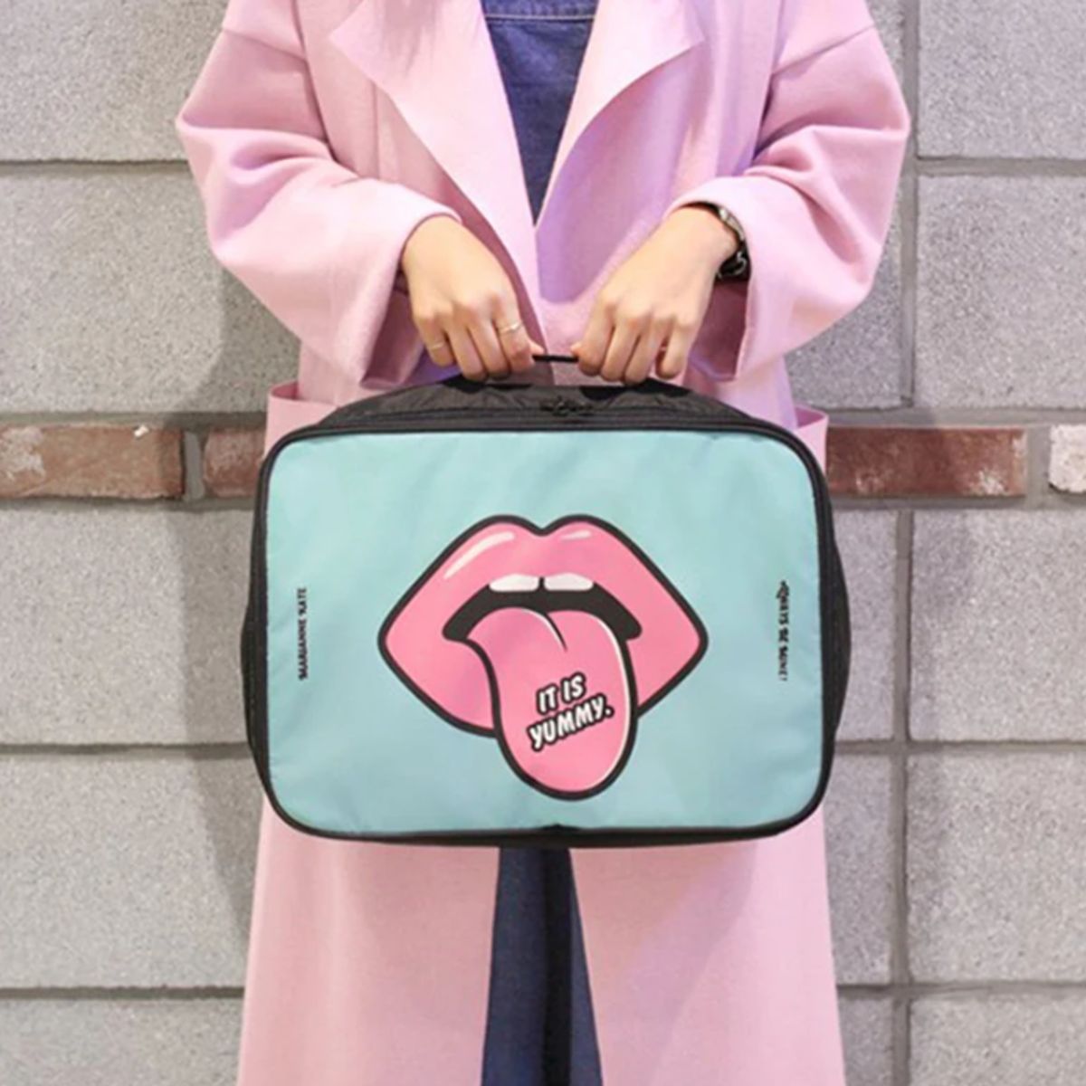 GENERICO - MALETIN BOLSA DE VIAJE AESTHETIC DE MANO PARA MUJER