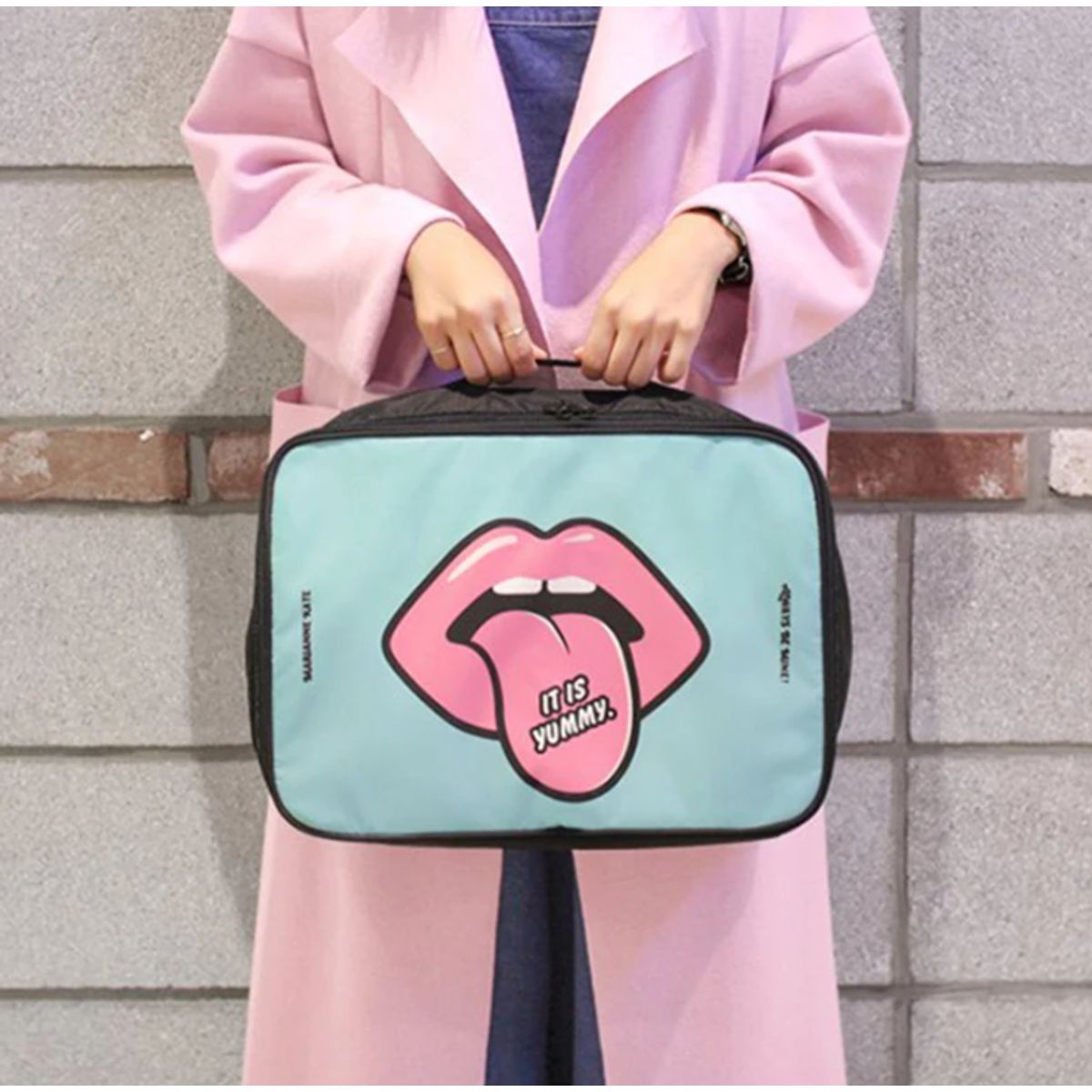 GENERICO - MALETIN BOLSA DE VIAJE AESTHETIC DE MANO PARA MUJER