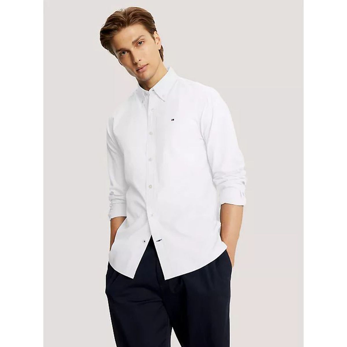 TOMMY HILFIGER - CAMISA M NATURAL SOFT POPLIN RF SHIRT