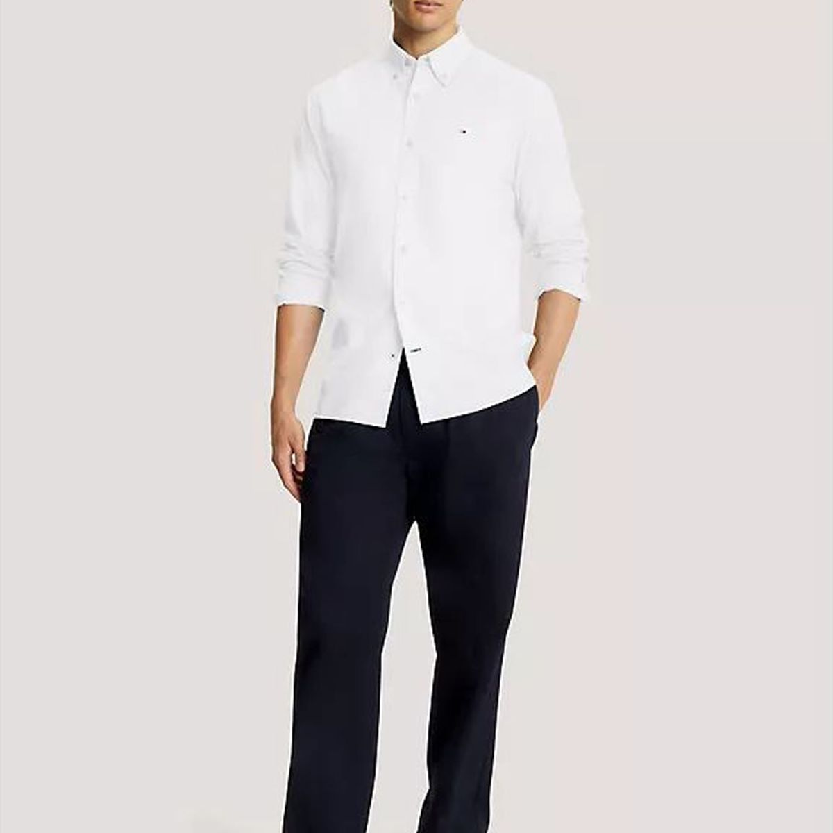 TOMMY HILFIGER - CAMISA M NATURAL SOFT POPLIN RF SHIRT