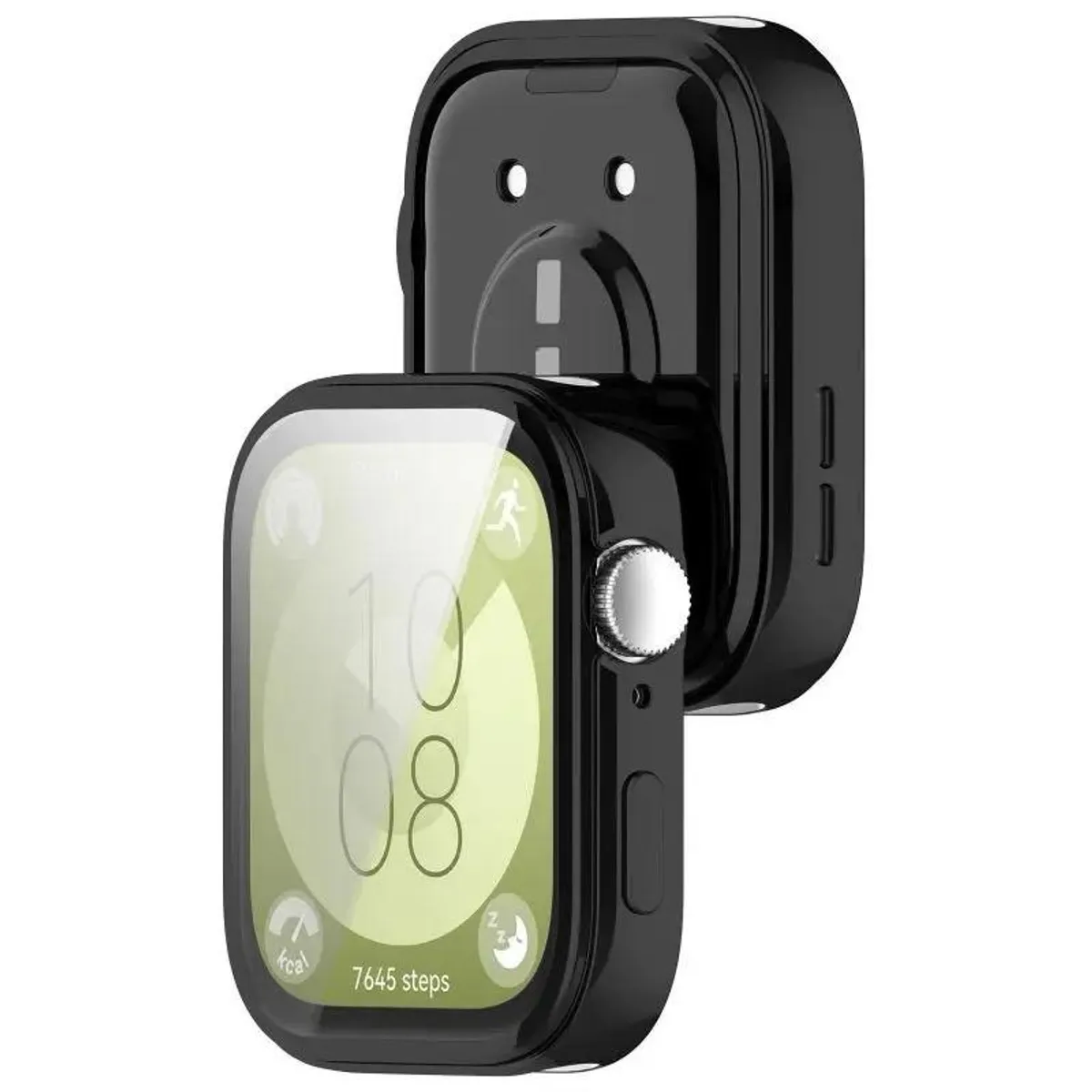 GENERICO - Case Silicona para HUAWEI FIT 3 - Negro