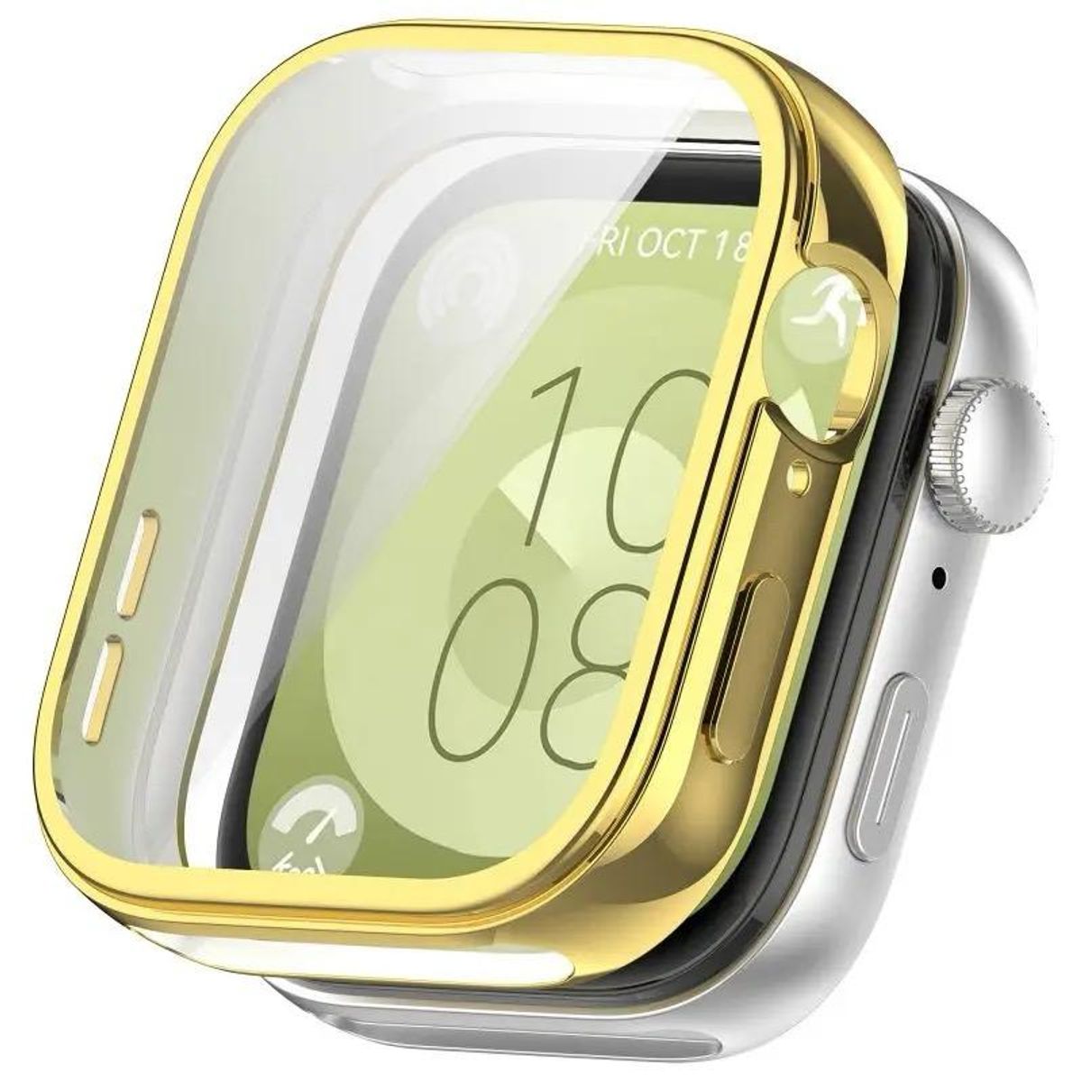 GENERICO - Case Silicona para HUAWEI FIT 3 - Dorado