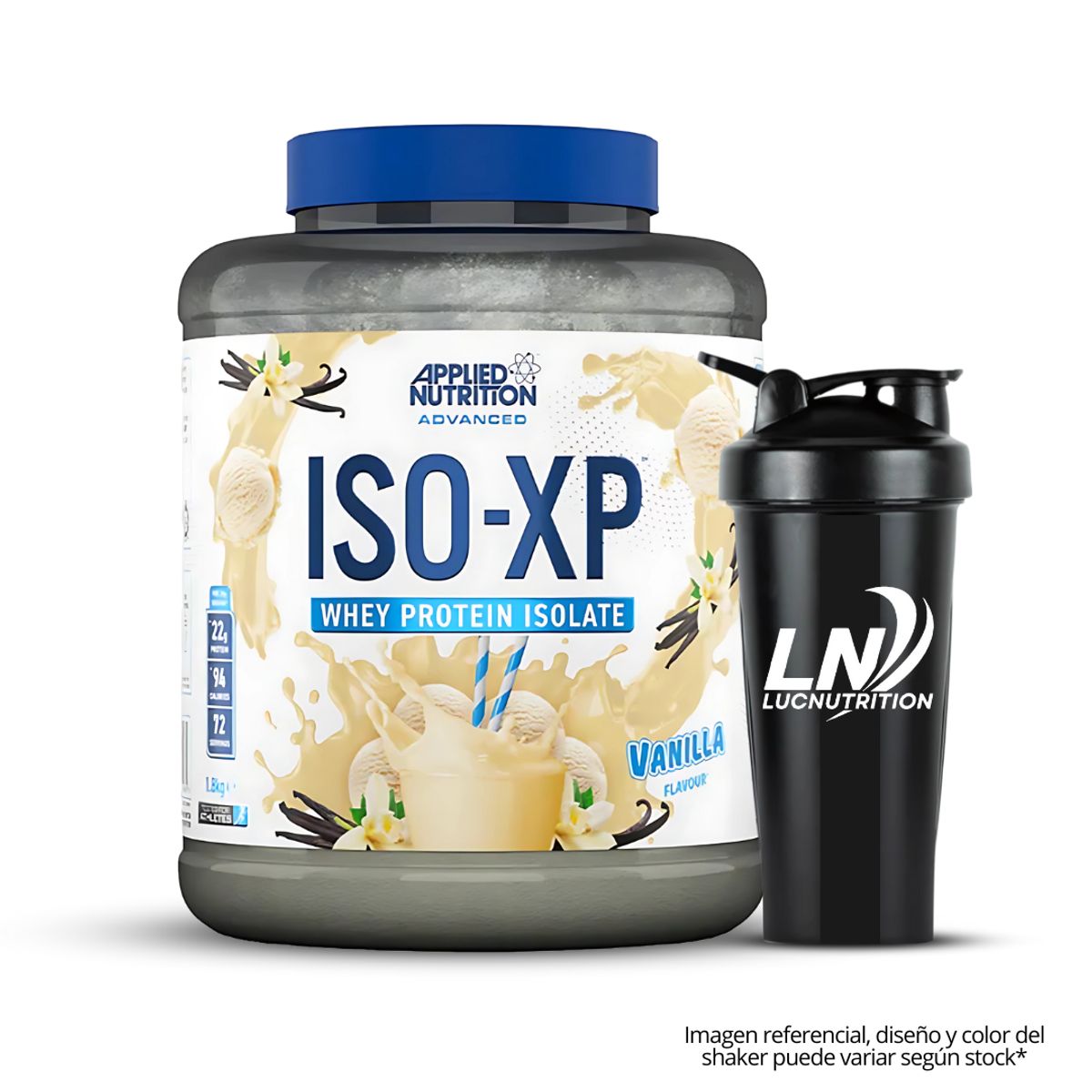 APPLIED NUTRITION - ISO XP 1.8 kg - Vainilla + Shaker