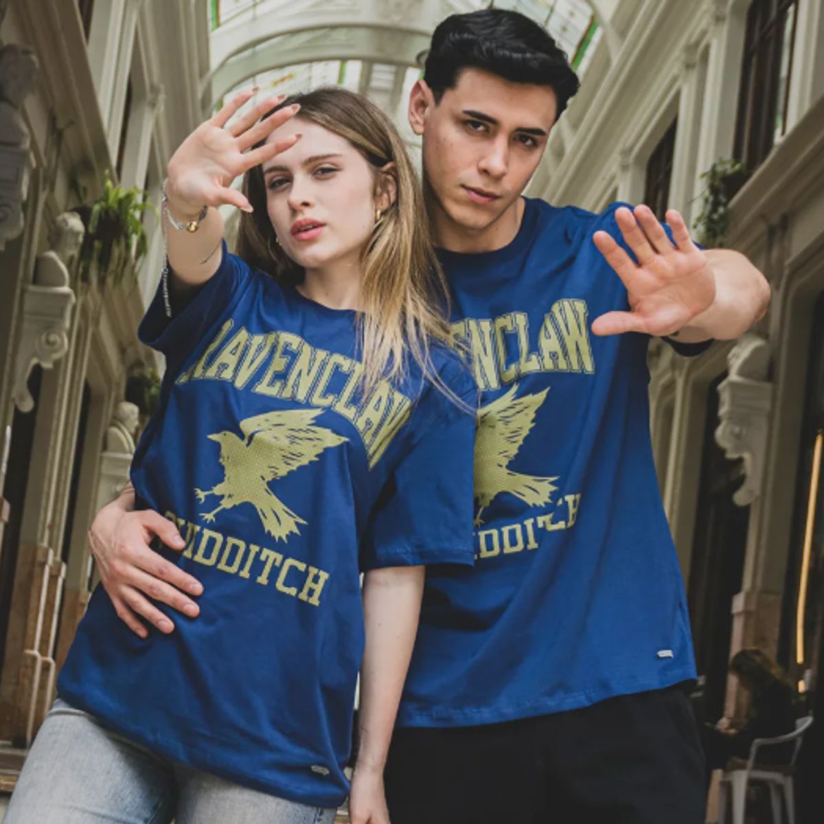 HARRY POTTER - POLO MC HOMBRE HARRY POTTER  ACERO