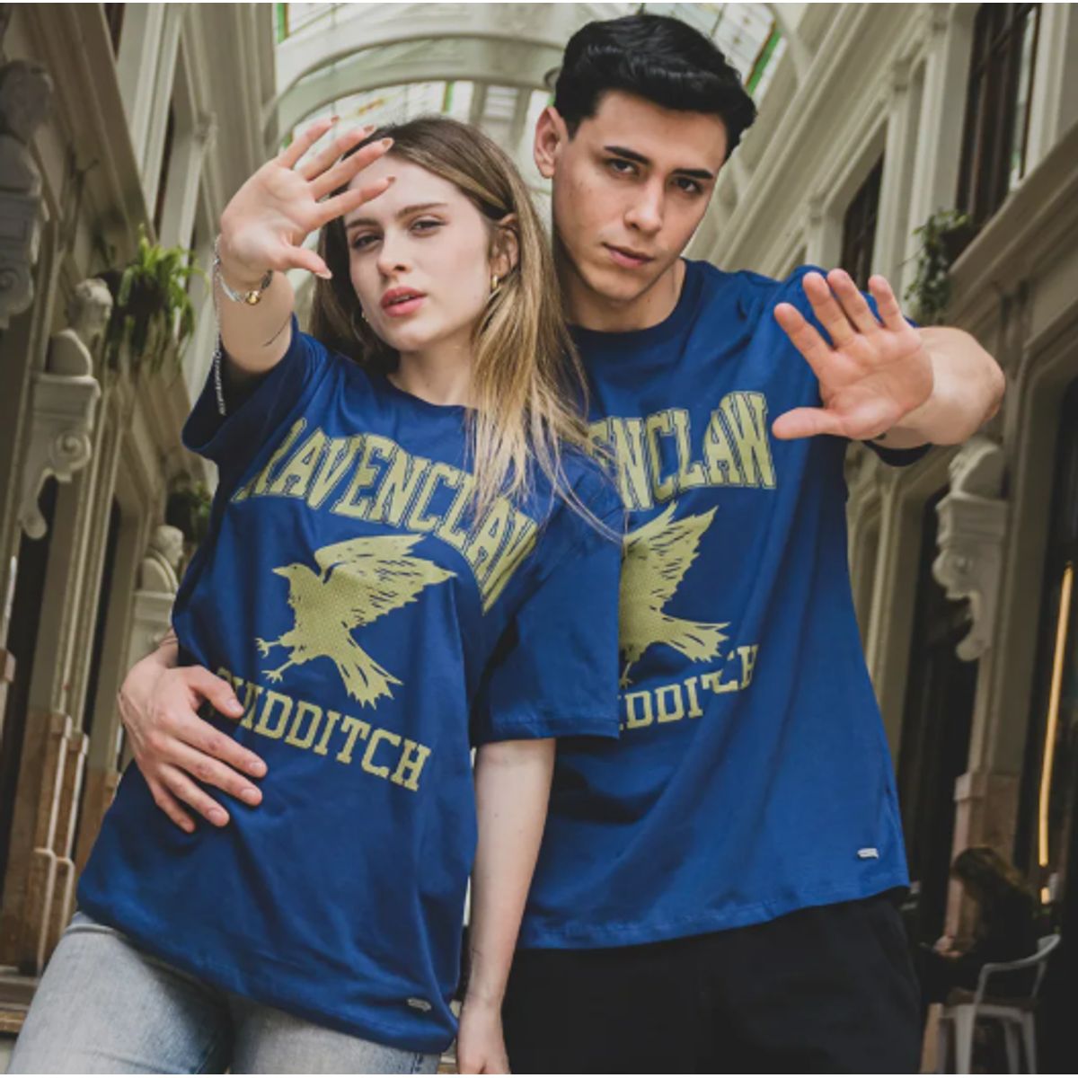 HARRY POTTER - POLO MC HOMBRE HARRY POTTER  ACERO