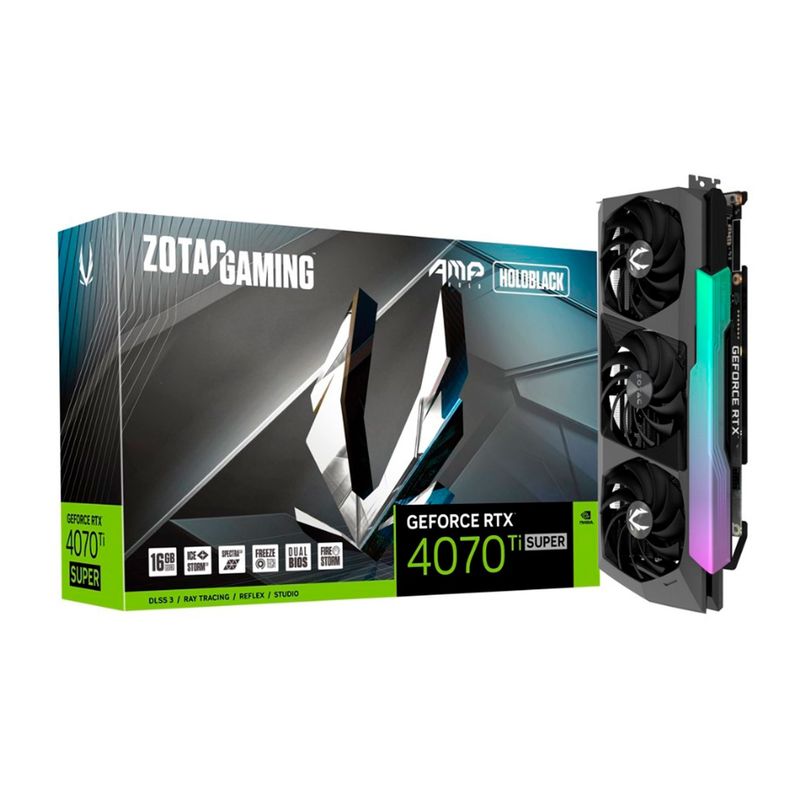 ZOTAC - TARJETA DE VIDEIO ZOTAC GAMING GEFORCE RTX 4070 TI PN ZT-D40730F-10P