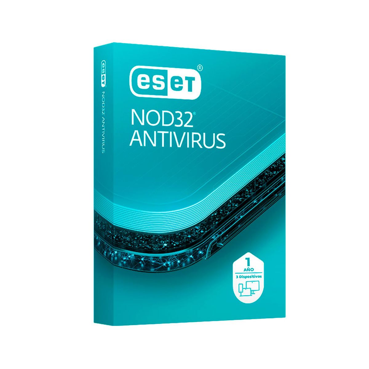 ESET NOD32 - SOFTWARE ESET NOD32 ANTI-VIRUS EDICION 2024 PARA 3PCS PN S11010218
