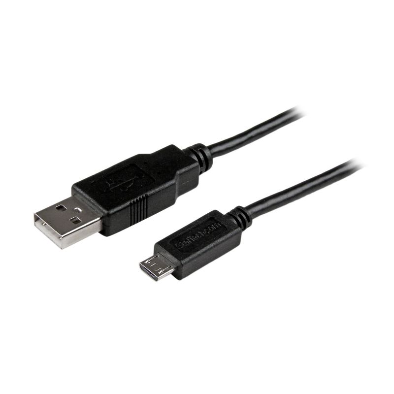 STARTECH - CABLE CORTO MICRO USB STARTECH DE 15CM NEGRO PN USBAUB15CMBK