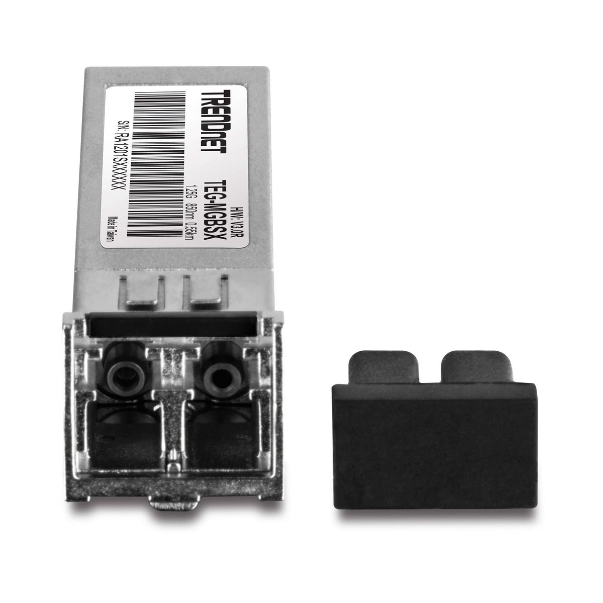 TRENDNET - TRANSCEIVER TRENDNET LC MULTIMODO SFP GIGABIT GRIS PN TEG-MGBSX