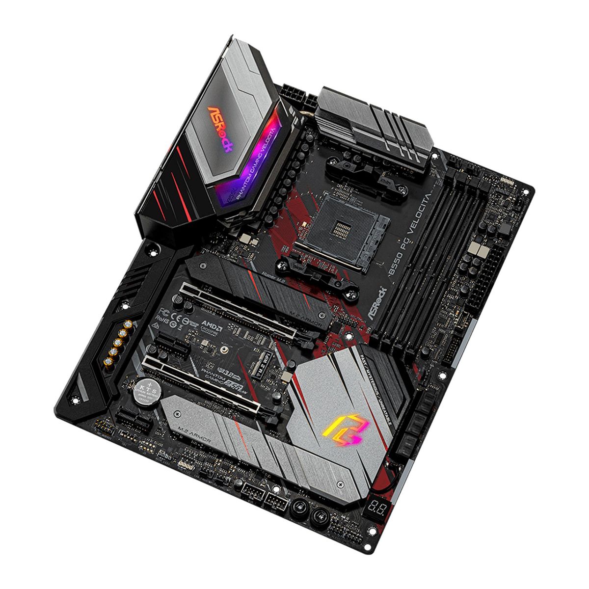 ASROCK - PLACA MADRE ASROCK  B550 PG VELOCITA AM4 ATX PN 90-MXBD90-A0UAYZ