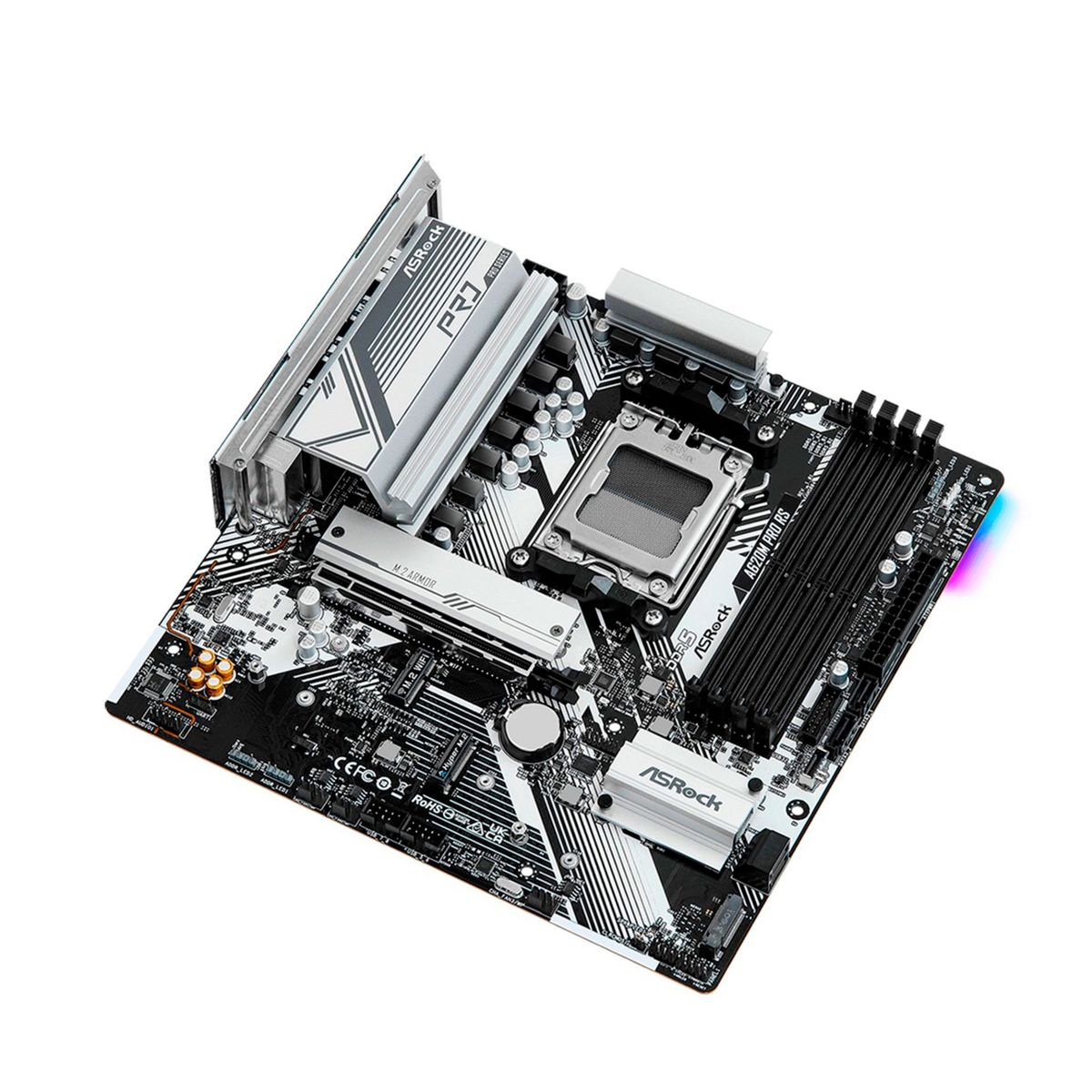 ASROCK - PLACA MADRE ASROCK AMD SOCKET AM5 A620 ATX PN A620M PRO RS WIFI