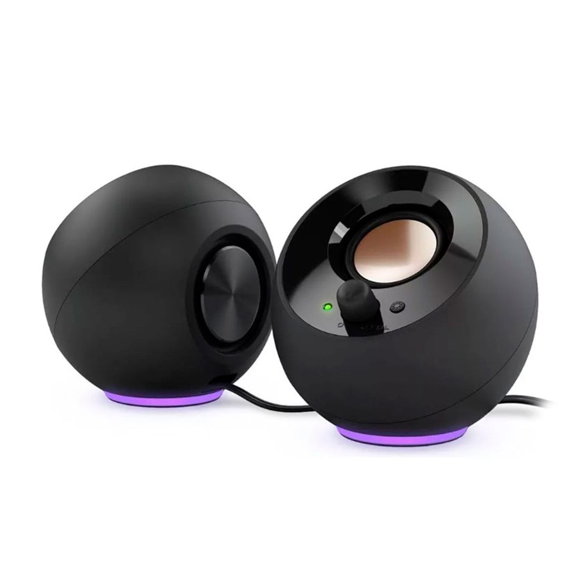 CREATIVE - PARLANTE CREATIVE PEBBLE SE RGB USB-POWER NEGRO PN 51MF1725AA000
